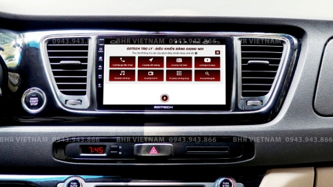 Màn hình Gotech GT360 liền camera 360 Kia Sedona 2015 - nay
